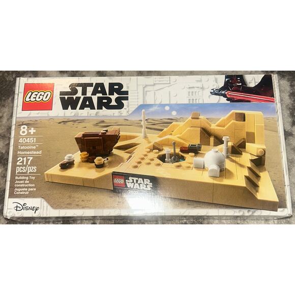  Disney Star Wars Tatoonie Homestead Building Set (NWT)
